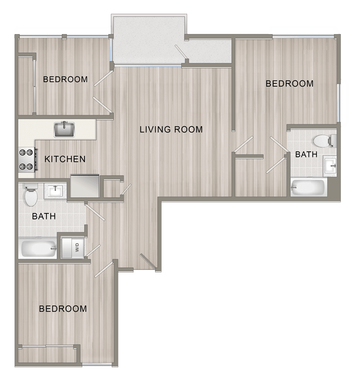 Suite A Floorplan